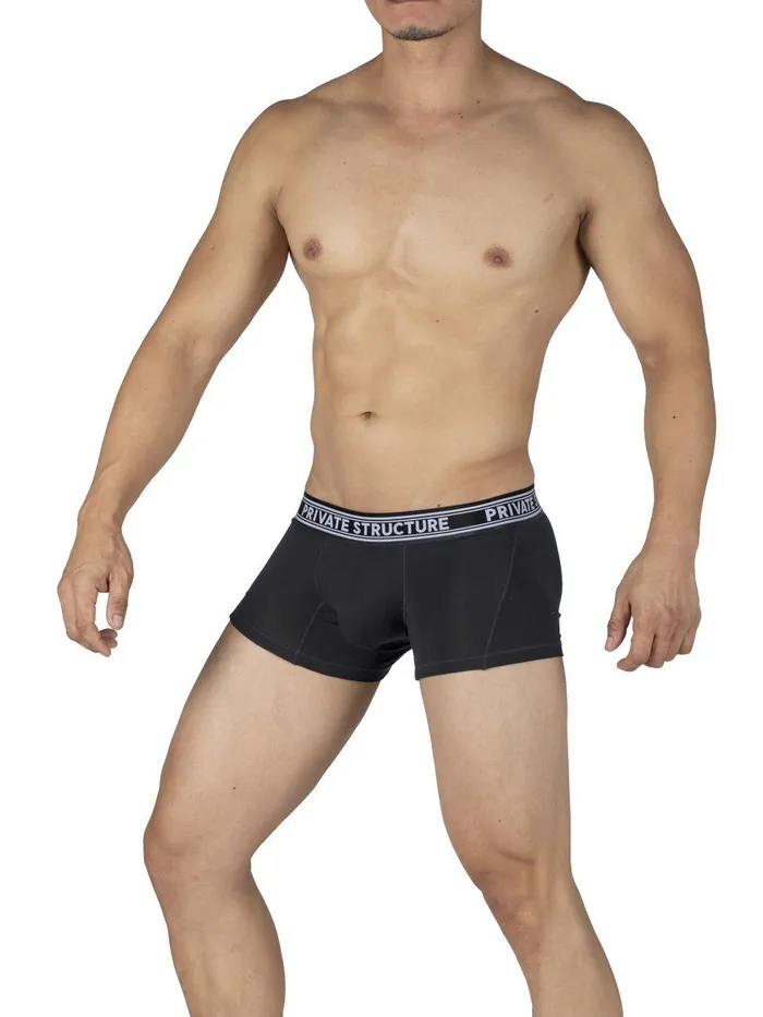 Private Structure Vibrators Bamboo Mid Waist Trunks