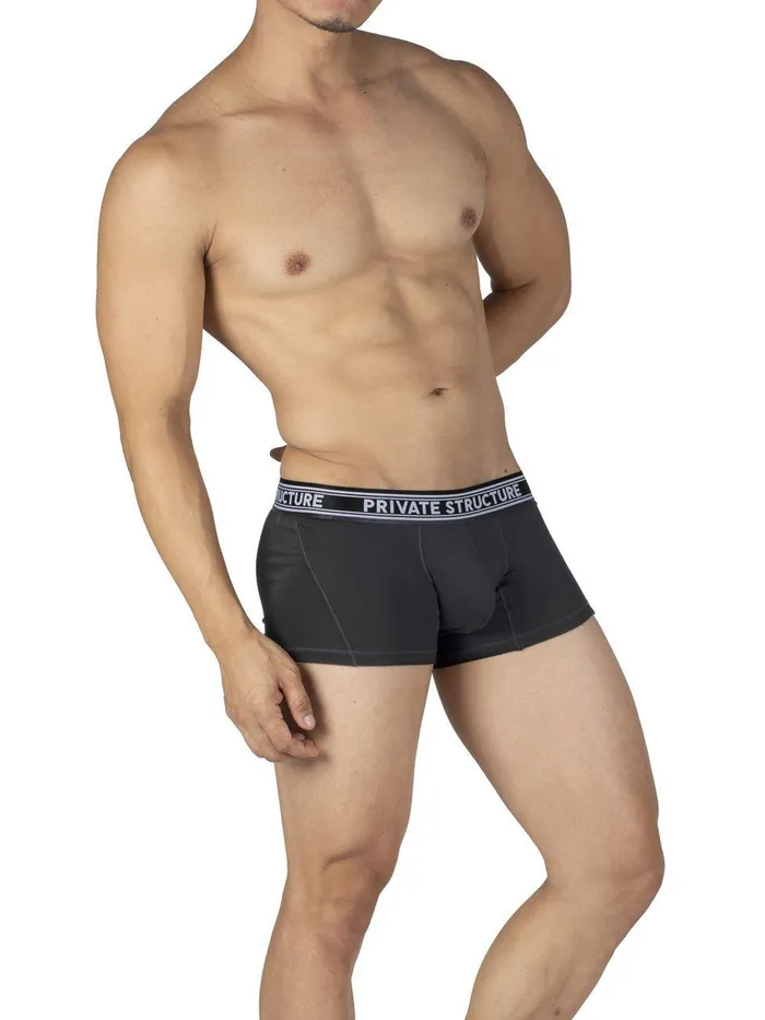 Private Structure Vibrators Bamboo Mid Waist Trunks