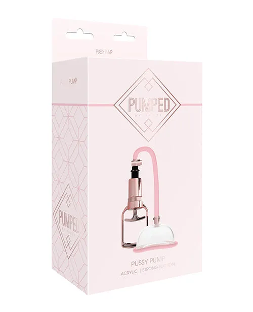Shots America LLC Vibrators Shots Pumped Pussy Pump Rose Gold