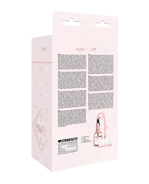 Shots America LLC Vibrators Shots Pumped Pussy Pump Rose Gold