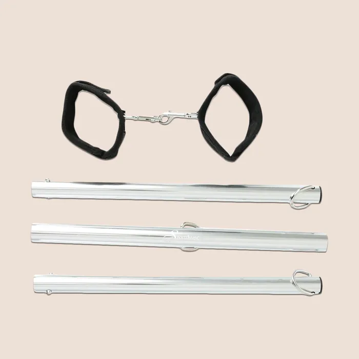 Sportsheets Expandable Spreader Bar Cuff Set removable restraints Sportsheets International Inc Anal Sportsheets Expandable Spreader Bar Cuff Set removable restraints Sportsheets International Inc Anal