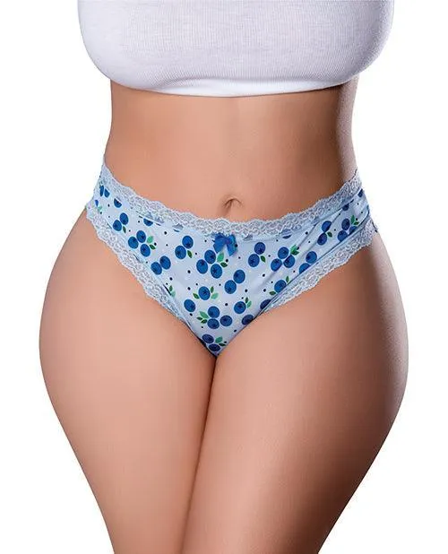 Vibrators Magic Moments Intl Sweet Treats Crotchless Thong wWicked Sensual Care Blueberry Lube Blue QN Vibrators Magic Moments Intl Sweet Treats Crotchless Thong wWicked Sensual Care Blueberry Lube Blue QN