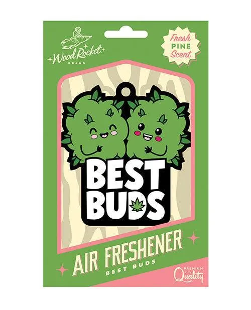 Vibrators Wood Rocket LLC Wood Rocket Best Buds Air Freshener Pine
