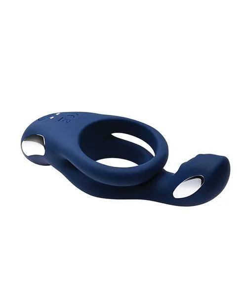 Zero Tolerance Ring Around the Rosy Cock Ball Vibrator Blue Evolved Novelties INC Male Sex Toys Zero Tolerance Ring Around the Rosy Cock Ball Vibrator Blue Evolved Novelties INC Male Sex Toys