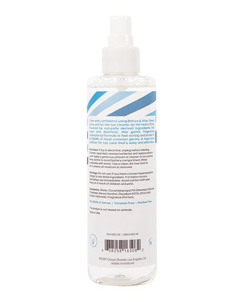 Before After Spray Toy Cleaner 85 Oz Classic Brands Vibrators