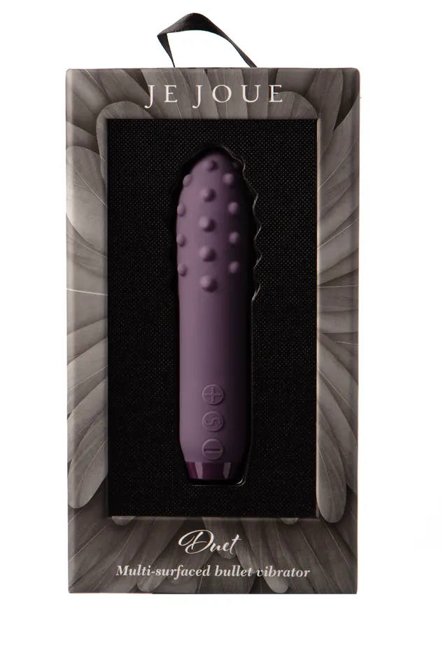 Duet Bullet Vibrator MultiSurfaced for Intense Stimulation Je Joue Female Sex Toys Duet Bullet Vibrator MultiSurfaced for Intense Stimulation Je Joue Female Sex Toys