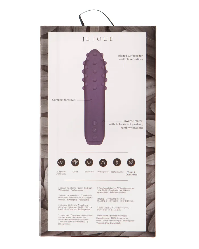 Duet Bullet Vibrator MultiSurfaced for Intense Stimulation Je Joue Female Sex Toys Duet Bullet Vibrator MultiSurfaced for Intense Stimulation Je Joue Female Sex Toys
