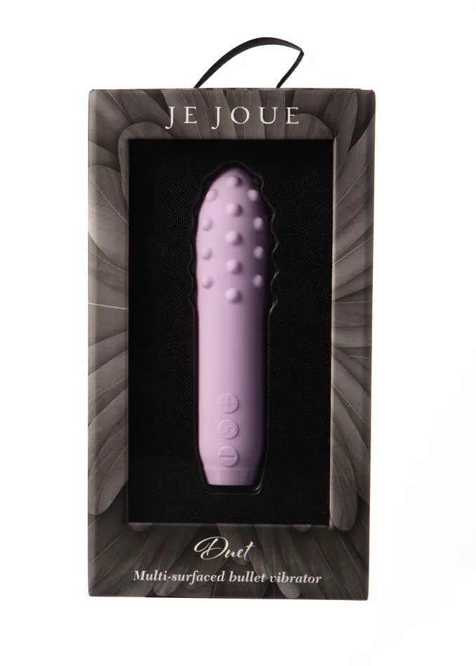 Duet Bullet Vibrator MultiSurfaced for Intense Stimulation Je Joue Female Sex Toys Duet Bullet Vibrator MultiSurfaced for Intense Stimulation Je Joue Female Sex Toys