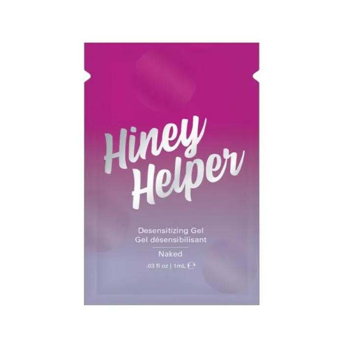 Enhancers Classic Brands LLC Hiney Helper Desensitizing Gel 03 Oz Foil