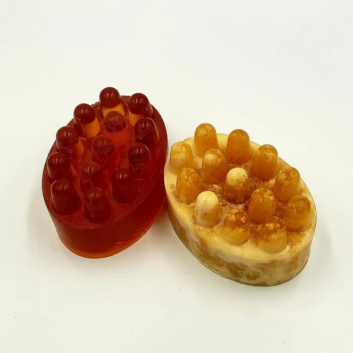 Its the Bomb Vibrators Beer Oatmeal Scrubby Soaps