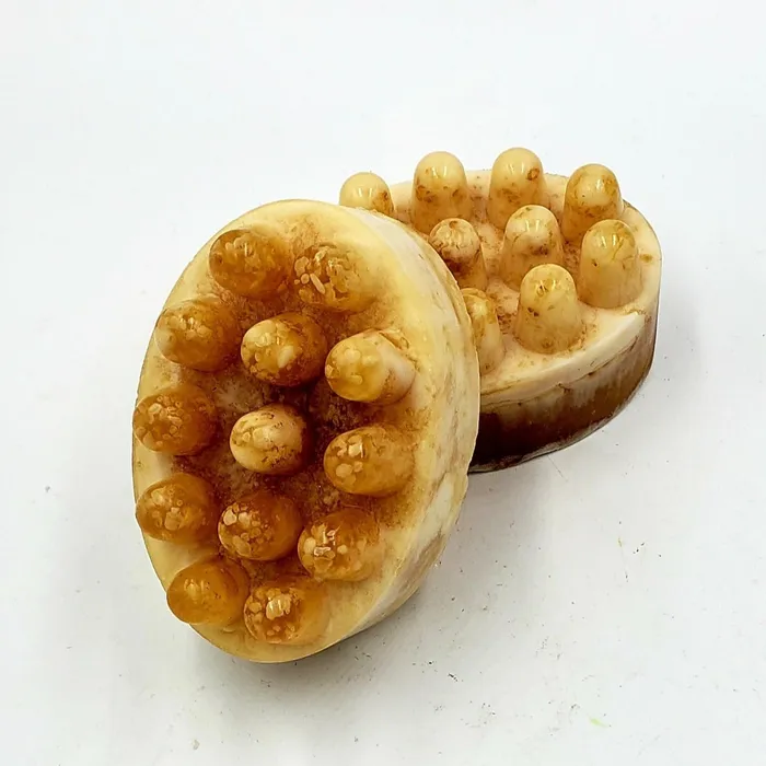 Its the Bomb Vibrators Beer Oatmeal Scrubby Soaps