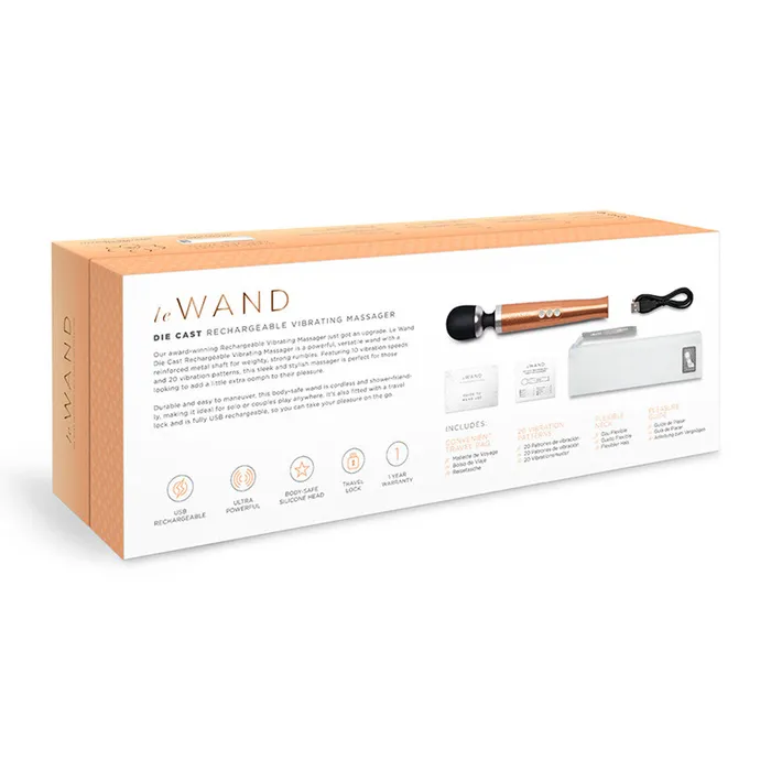 Le Wand Le Wand Die Cast Rechargeable Vibrating Massager Female Sex Toys