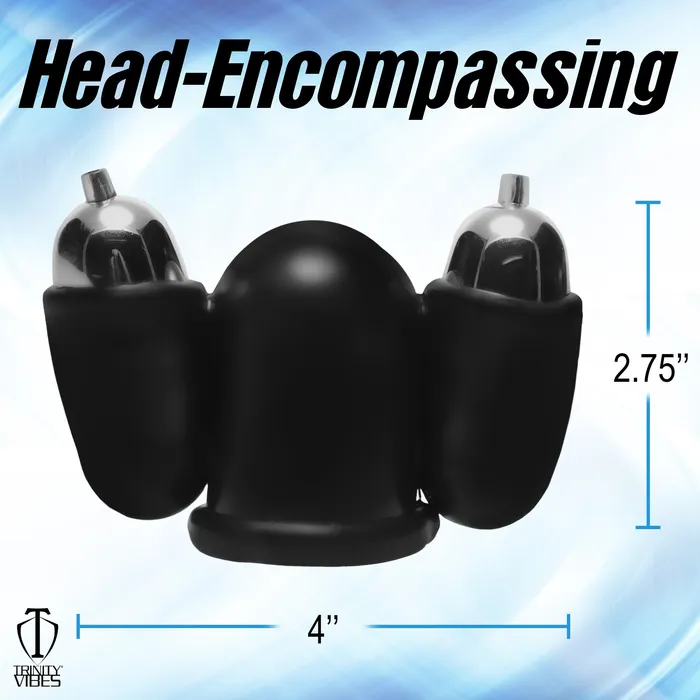 Multi Speed Vibrating Penis Head Teaser Trinity Men Male Sex Toys