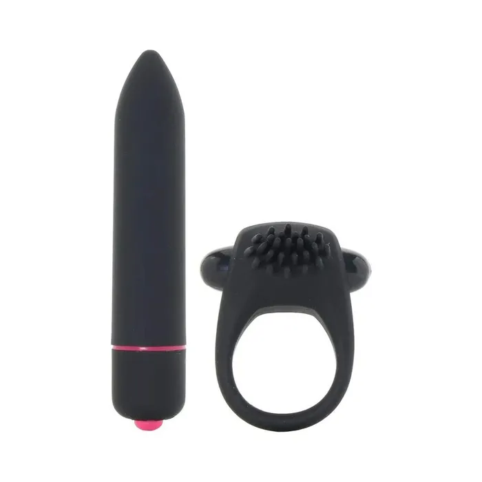 Nasstoys Female Sex Toys Intense Cockring And Bullet 10 Function Bullet Waterproof Black Nasstoys Female Sex Toys Intense Cockring And Bullet 10 Function Bullet Waterproof Black