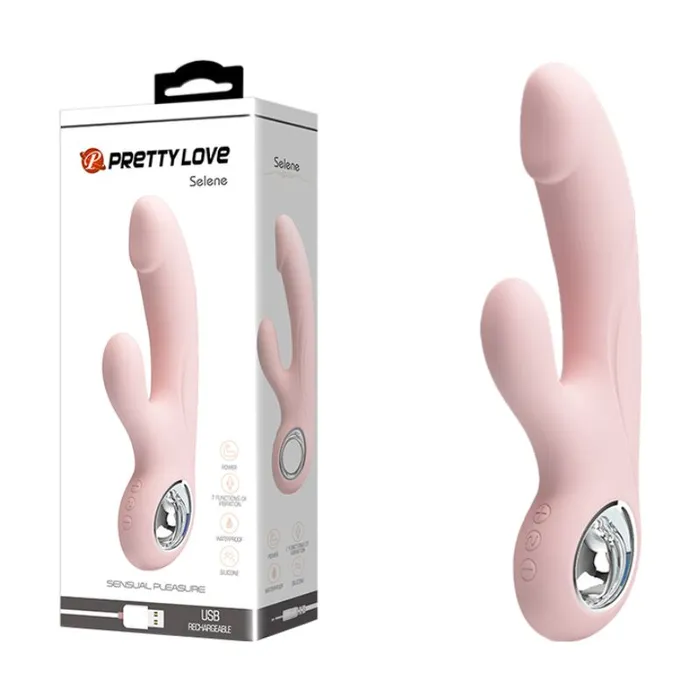 Pretty Love Vibrators Rechargeable Selene Pink
