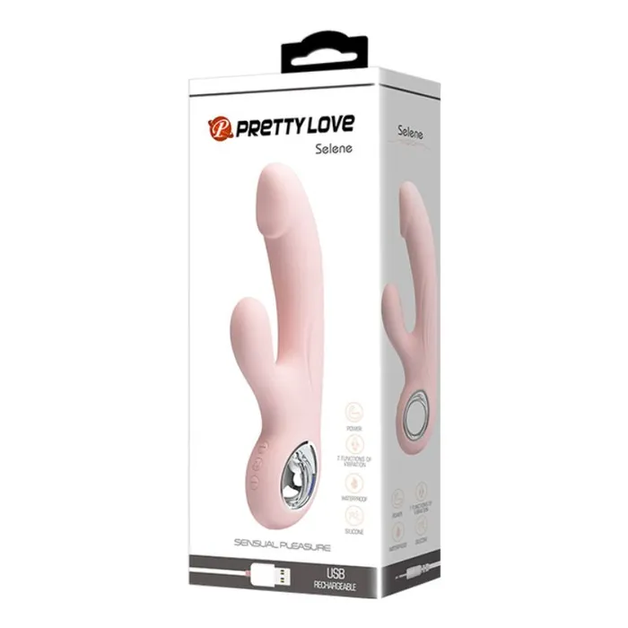 Pretty Love Vibrators Rechargeable Selene Pink