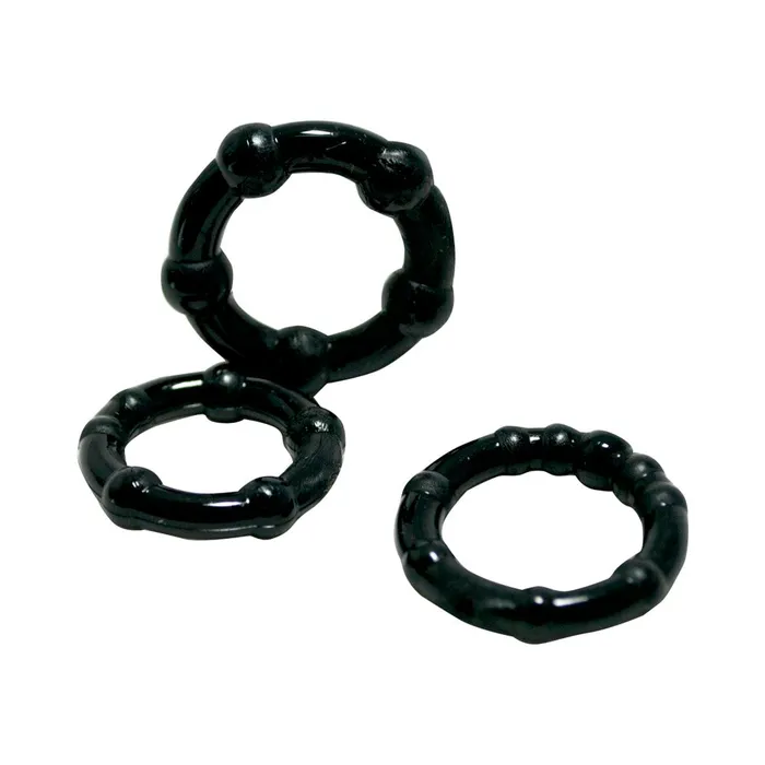 Triton Enhancement Rings Pleasurings 3 Pack Black With Knubbs Thank Me Now Anal Triton Enhancement Rings Pleasurings 3 Pack Black With Knubbs Thank Me Now Anal
