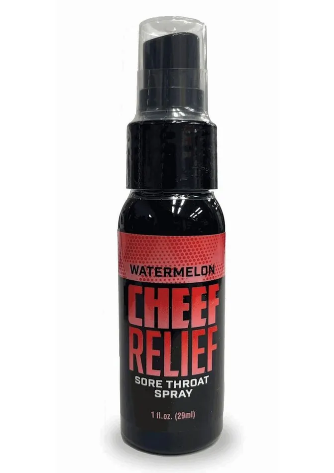 Cheef Relief Cheef Relief Soothing Throat Spray 1oz Watermelon Vibrators