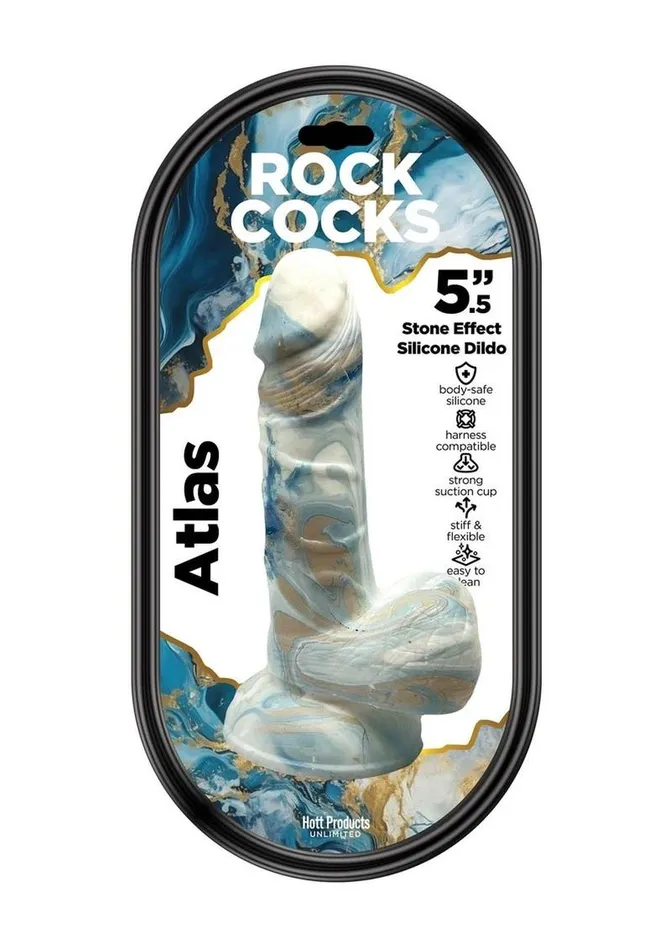 Hott Products Dildos Rock Cocks Atlas Silicone Dildo