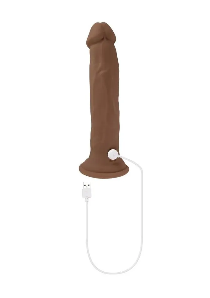 In Thrust We Trust Rechargeable Silicone Dildo with Remote Evolved Female Sex Toys
