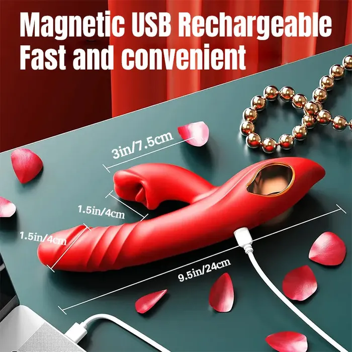 Inyarose Female Sex Toys Thrusting GSpot Clitoral Stimulator
