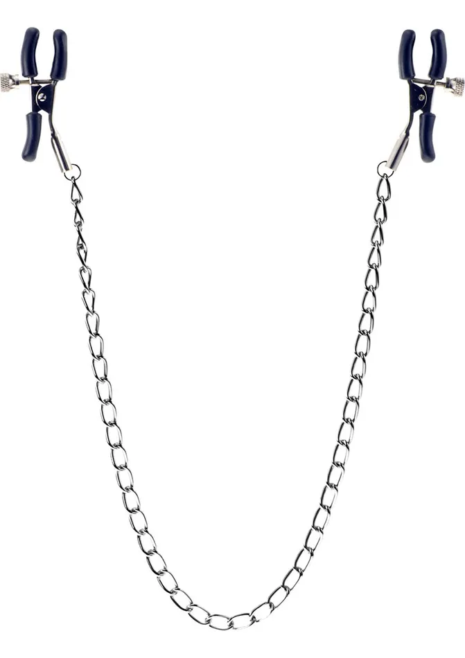 Male Sex Toys ME YOU US Squeeze and Please Adjustable Nipple Clamps with Chain Me You Us Male Sex Toys ME YOU US Squeeze and Please Adjustable Nipple Clamps with Chain Me You Us