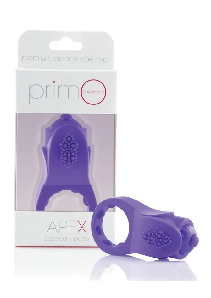 Male Sex Toys PrimO Primo Apex Silicone Vibrating Ring Male Sex Toys PrimO Primo Apex Silicone Vibrating Ring