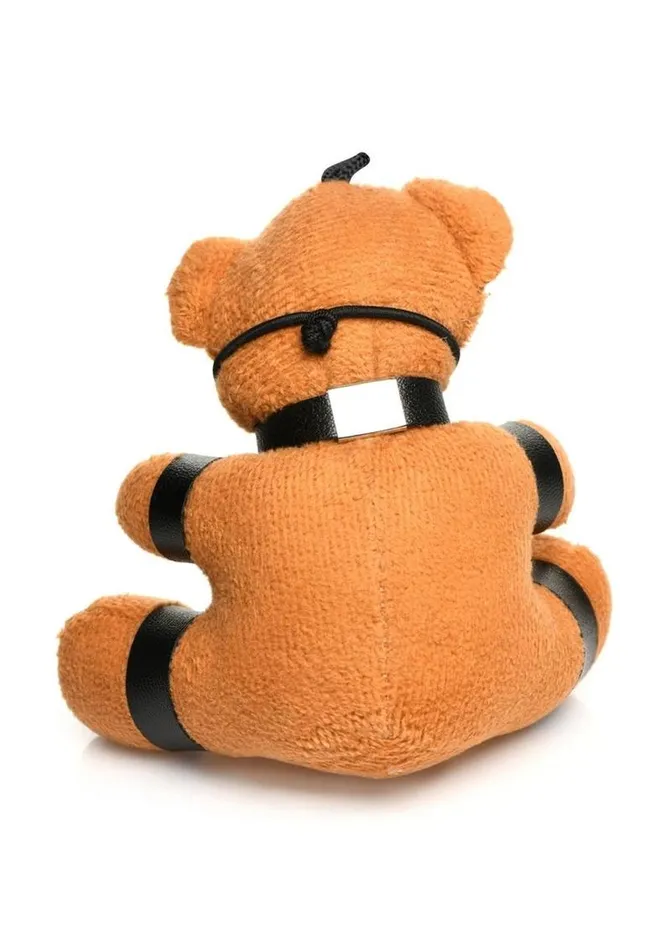 Master Series Gagged Teddy Bear Keychain Master Series Male Sex Toys