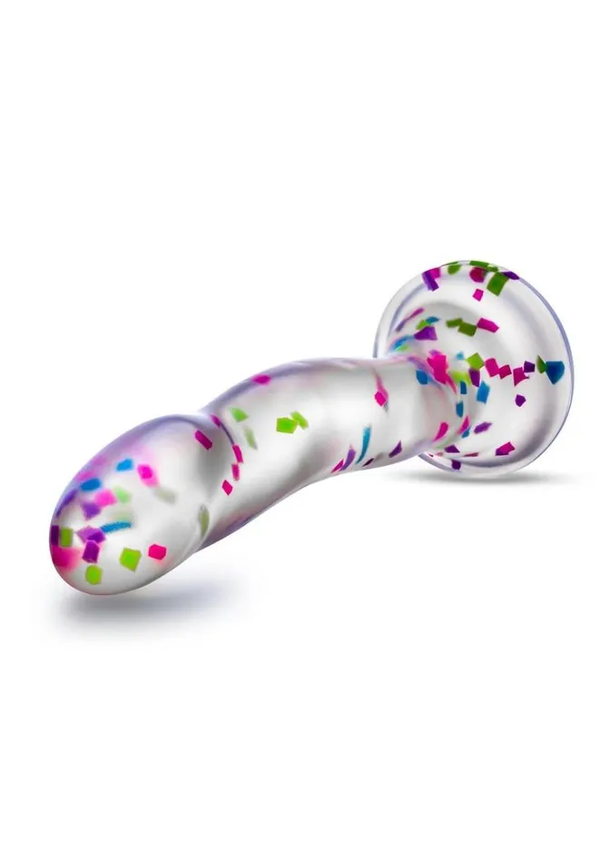 Neo Elite Neo Elite Glow In The Dark Silicone Hanky Panky Dildo 75in Confetti Female Sex Toys Neo Elite Neo Elite Glow In The Dark Silicone Hanky Panky Dildo 75in Confetti Female Sex Toys