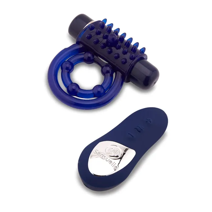 Nu Sensuelle Couples Nu Sensuelle Endure Remote Control Vibrating Cock Ring Blue