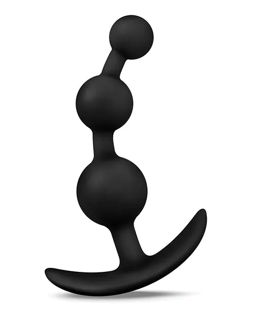 Open Desires Anal Blush Anal Adventures Small Beads Black