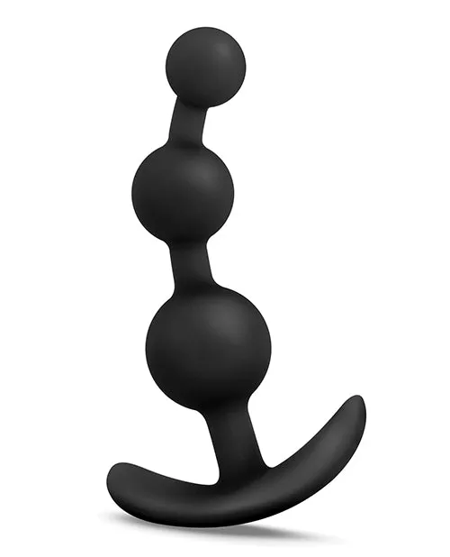 Open Desires Anal Blush Anal Adventures Small Beads Black