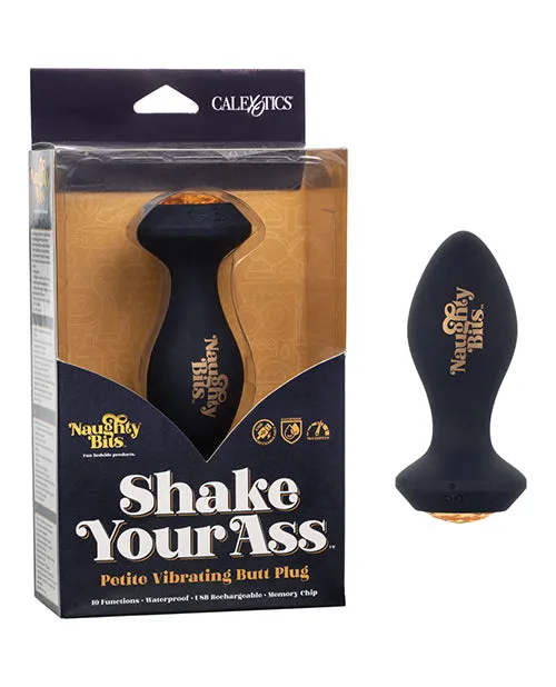 Open Desires Anal Naughty Bits Shake Your Ass Petite Vibrating Butt Plug