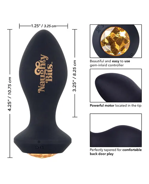 Open Desires Anal Naughty Bits Shake Your Ass Petite Vibrating Butt Plug