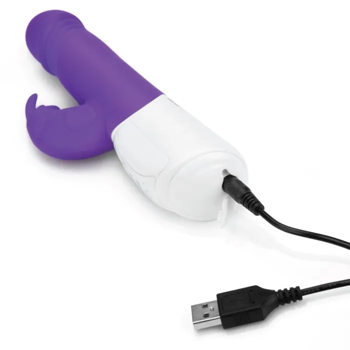 Rabbit Essentials Thrusting Rabbit Vibrator With Throbbing Shaft Purple Rabbit Essentials Vibrators Rabbit Essentials Thrusting Rabbit Vibrator With Throbbing Shaft Purple Rabbit Essentials Vibrators