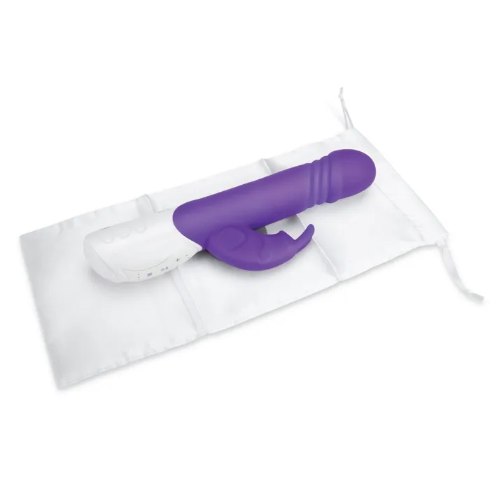 Rabbit Essentials Thrusting Rabbit Vibrator With Throbbing Shaft Purple Rabbit Essentials Vibrators Rabbit Essentials Thrusting Rabbit Vibrator With Throbbing Shaft Purple Rabbit Essentials Vibrators