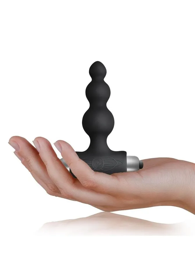 Rocks Off Male Sex Toys Petite Sensations Bubbles Silicone Vibrating Anal Stimulator