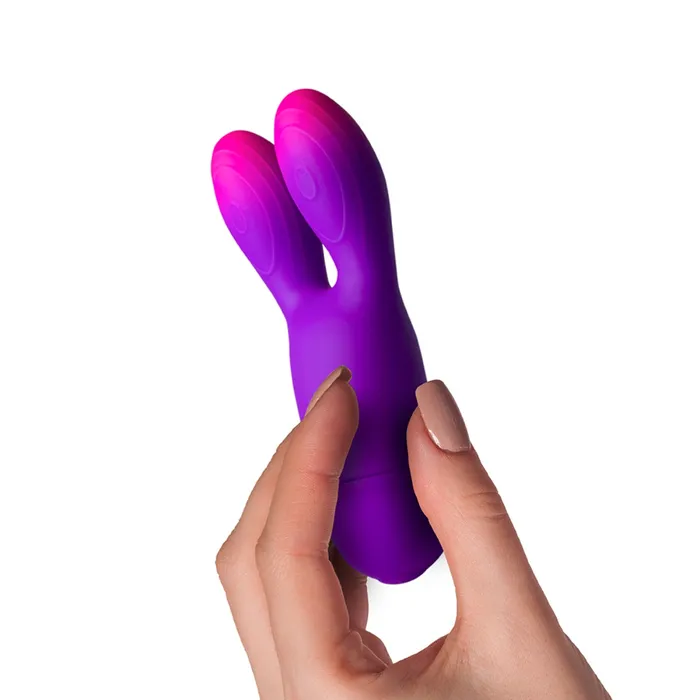 Rocks Off Rocks Off GloGirl Bunny Vibrator Purple Pink Vibrators