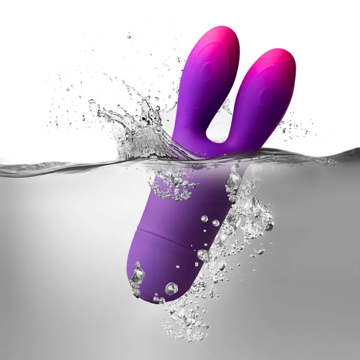 Rocks Off Rocks Off GloGirl Bunny Vibrator Purple Pink Vibrators