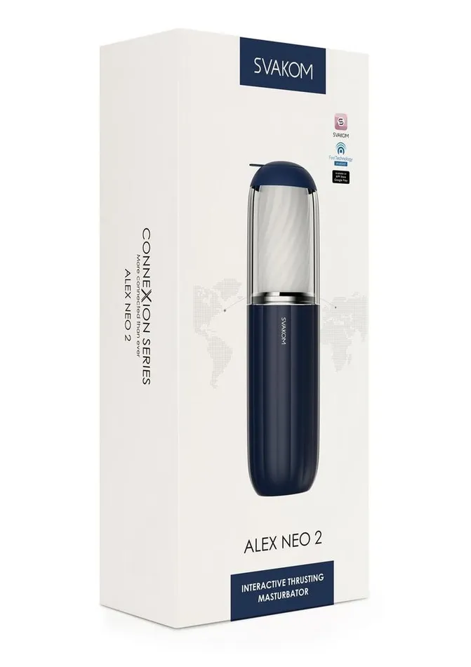 Svakom Male Sex Toys Svakom Alex Neo 2 Interactive Thrusting Rechargeable Masturbator Svakom Male Sex Toys Svakom Alex Neo 2 Interactive Thrusting Rechargeable Masturbator