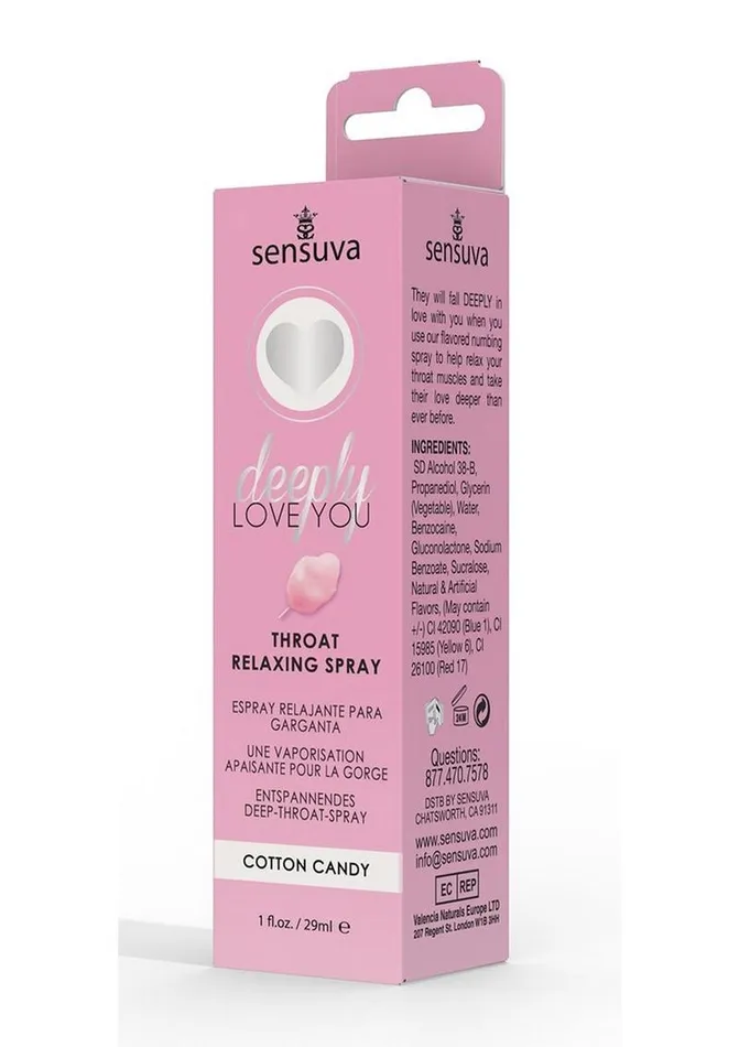 Vibrators Deeply Love You Throat Relaxing Spray Cotton Candy Deeply Love You Vibrators Deeply Love You Throat Relaxing Spray Cotton Candy Deeply Love You