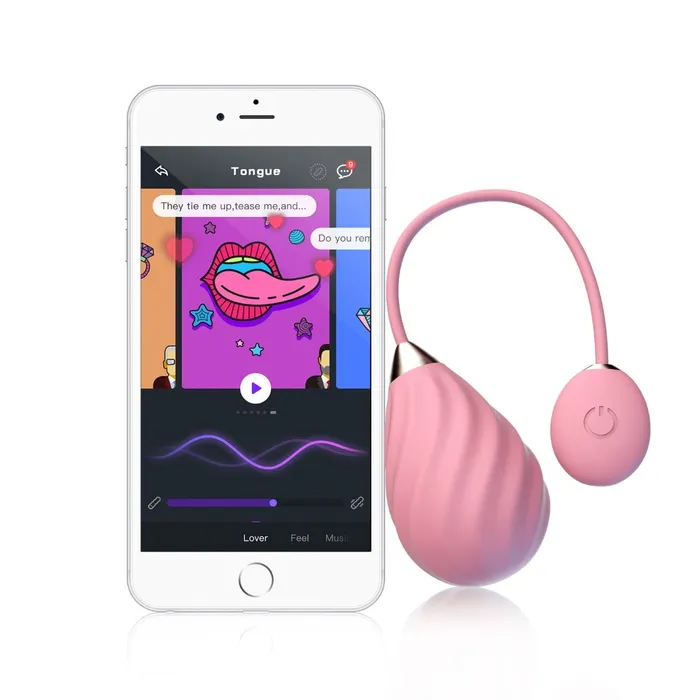 Vibrators Magic Motion Magic Sundae App Controlled Egg Vibrator Pink Magic Motion