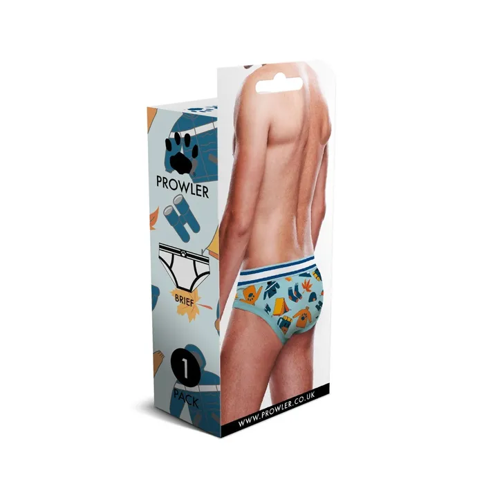 Vibrators Prowler Autumn Scene Brief Blue White Prowler