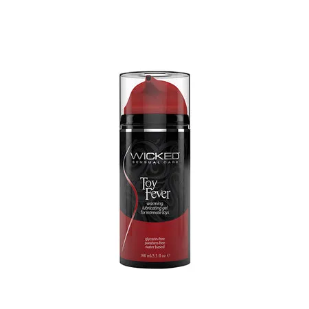 Wicked Toy Fever Warming Lubricant Gel for Toys 33 oz Wicked Sensual Care Collection Anal Wicked Toy Fever Warming Lubricant Gel for Toys 33 oz Wicked Sensual Care Collection Anal