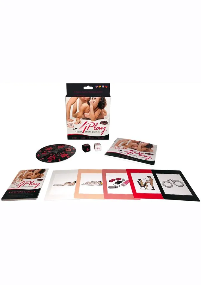 Anal Kheper Games 4Play A Set Of Four Titillating Foreplay Games