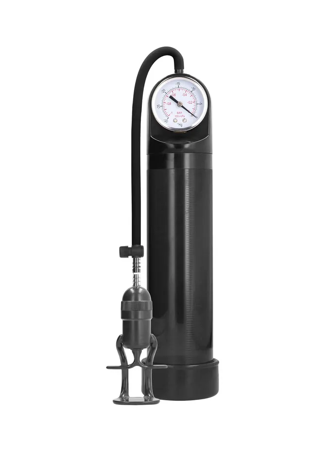 Anal Shots Pumped Deluxe Pump With Advanced Psi Gauge Black Anal Shots Pumped Deluxe Pump With Advanced Psi Gauge Black