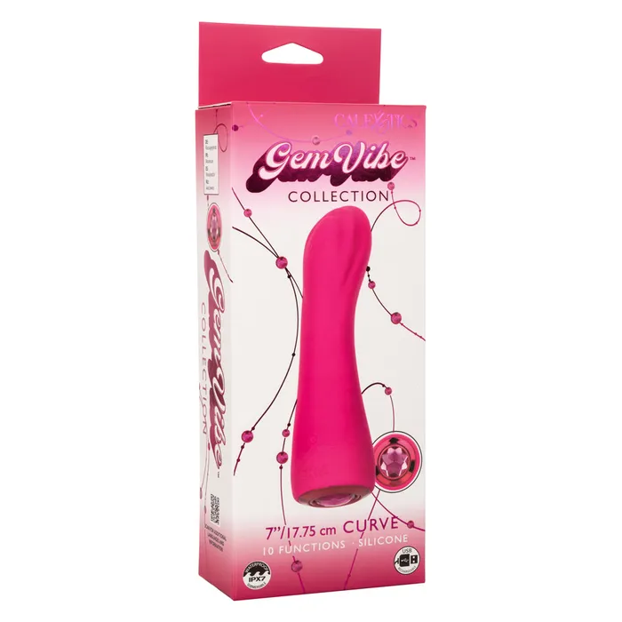 CalExotics Vibrators Gem Vibe Collection Curve Pink CalExotics Vibrators Gem Vibe Collection Curve Pink