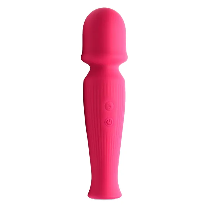 Curve Toys Female Sex Toys Silicone Wand Massager Magenta