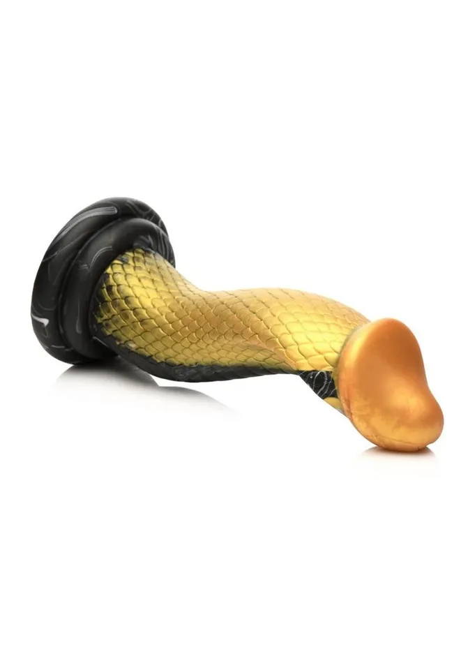 Dildos Creature Cocks Creature Cocks Golden Mamba Silicone Dildo