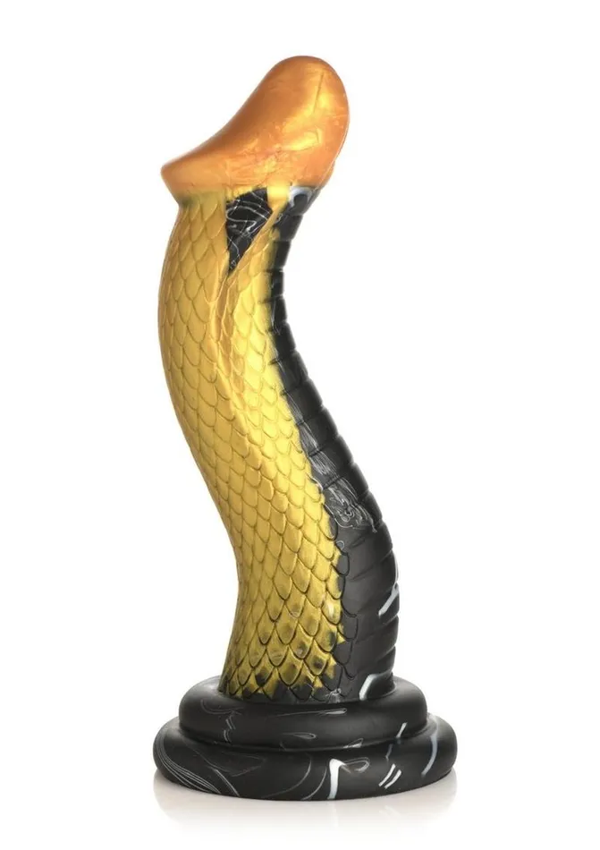 Dildos Creature Cocks Creature Cocks Golden Mamba Silicone Dildo